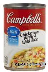 Campbell's Classics chicken with white & wild rice condensed soup Center Front Picture